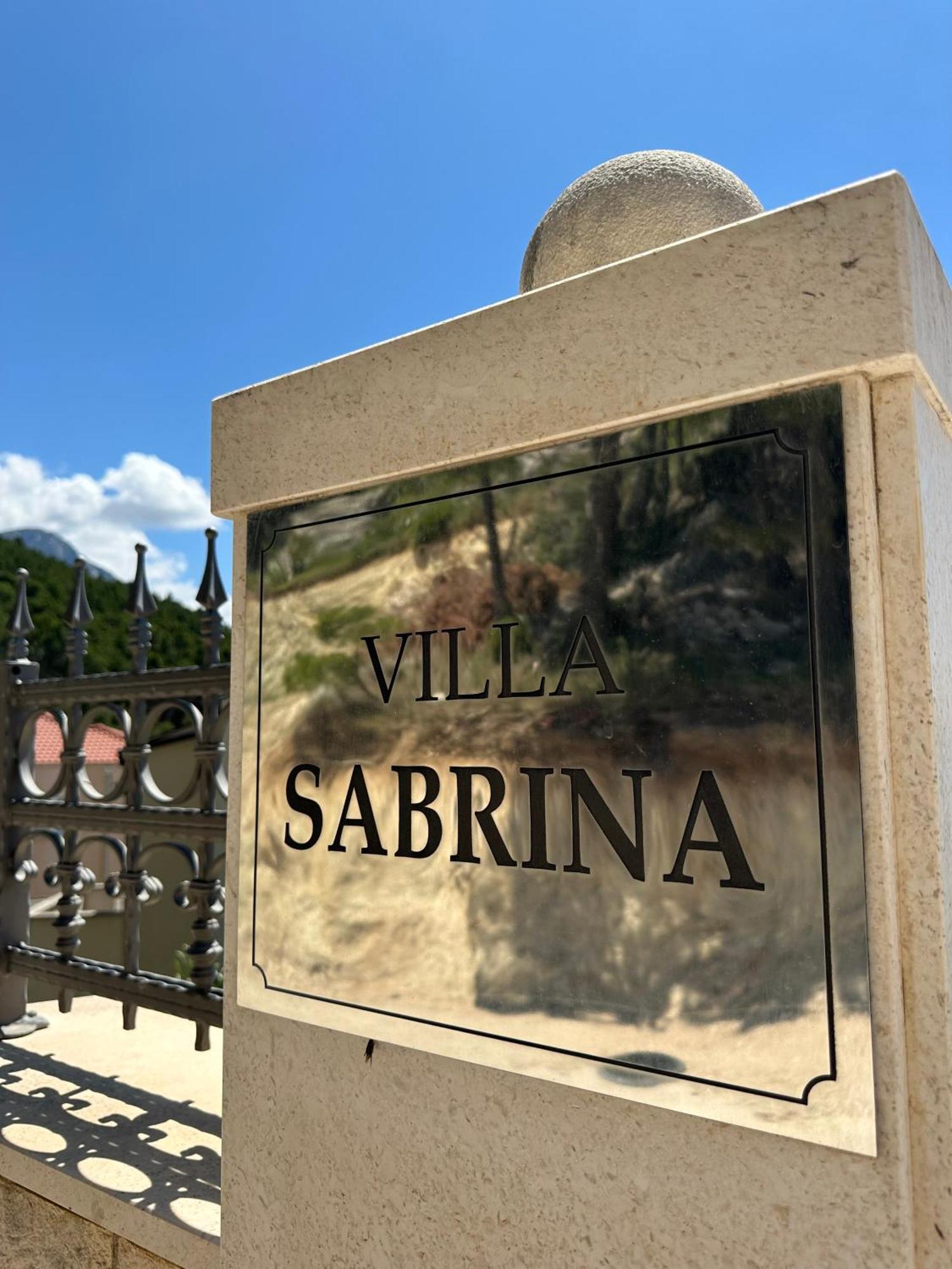 Apartments - Villa Sabrina Brela Exteriör bild